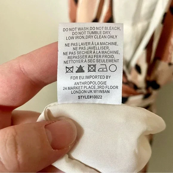 Anthropologie Hutch Blaise Leopard  Print Wrap Dress - Picture 11 of 11